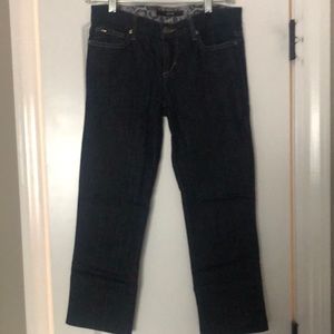 Joe Jeans dark blue capri jeans